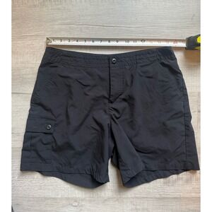 Patagonia Shorts Womens 10 Black Cargo Hybrid Pocket Gorpcore‎ Hiking trail